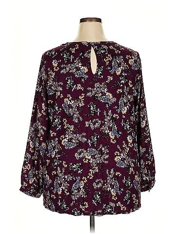 Ann Taylor LOFT 3/4 Sleeve Blouse (view 2)
