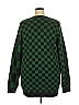 Harry Potter 100% Acrylic Checkered-gingham Green Cardigan Size 2X - photo 2
