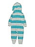 Carter's 100% Polyester Stripes Blue Overalls 18-24 MO / 24 MO - photo 2
