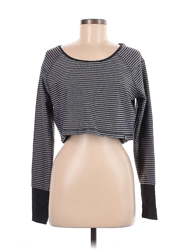 Pre-owned Mondetta Long Sleeve T-shirt In Gray