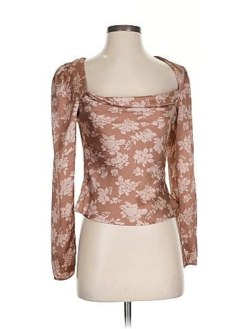 ASTR The Label Long Sleeve Blouse (view 1)