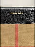 Burberry Plaid Black Tan House Check Peyton Canvas Clutch One size - photo 4