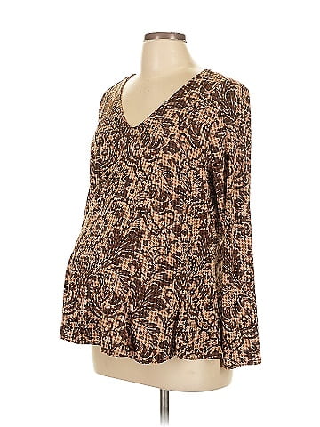 Liz Lange Maternity Long Sleeve Blouse (view 1)