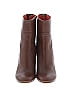 Chloé 100% Leather Brown Ankle Boots Size EU 38 - photo 2