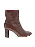 Chloé 100% Leather Brown Ankle Boots Size EU 38 - photo 1