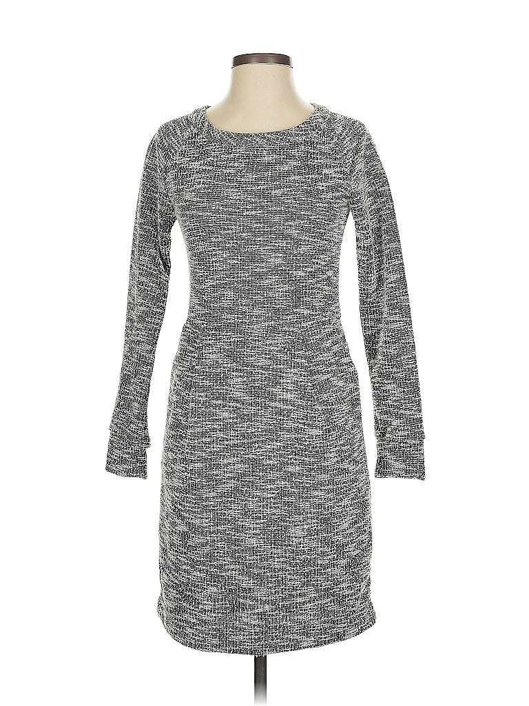 Collective Concepts Tweed Gray Casual Dress Size XS - photo 1