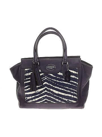 Coach Factory Leather Satchel (view 1)