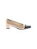 Salvatore Ferragamo Color Block Ivory Tan Heels Size 8 1/2 (slim) - photo 1