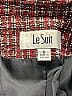 Le Suit Tweed Red Blazer Size 6 - photo 6