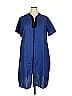 Ekouaer 100% Polyester Blue Casual Dress Size XXL - photo 1
