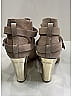 Jimmy Choo 100% Leather Gray Tan Ankle Boots Size EU 40 - photo 4