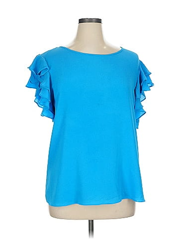New York & Company Short Sleeve Top (view 1)