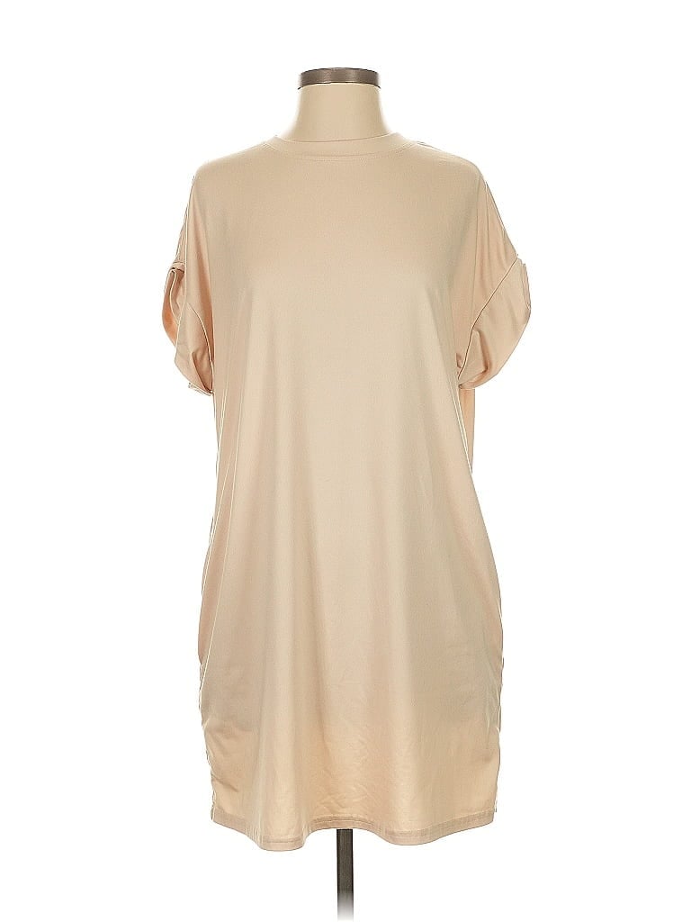 Pre-owned Shein Casual Dress In Brown