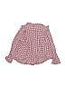 Zara Baby Checkered-gingham Red Long Sleeve Blouse Size 12-18 mo - photo 2