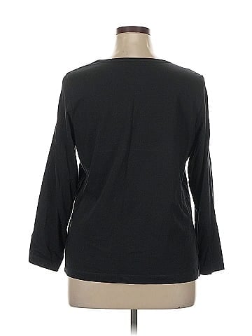 Woman Within 3/4 Sleeve T-Shirt (view 2)