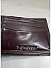 Yves Saint Laurent 100% Leather Burgundy Vintage Leather Wallet One size - photo 4