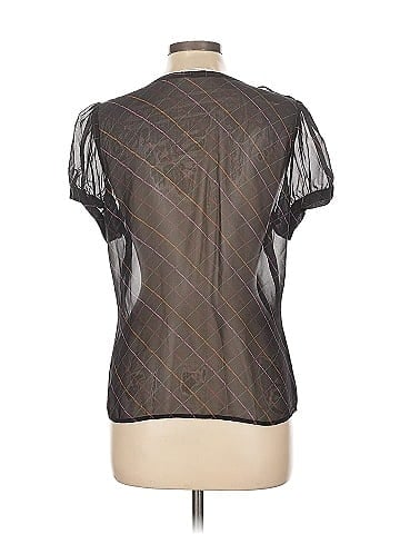 Twelfth Street by Cynthia Vincent Short Sleeve Silk Top (view 2)