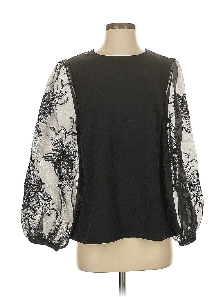 Click to view more detailed imagery on our partner's website Pre-owned Cece Long Sleeve Blouse In Black