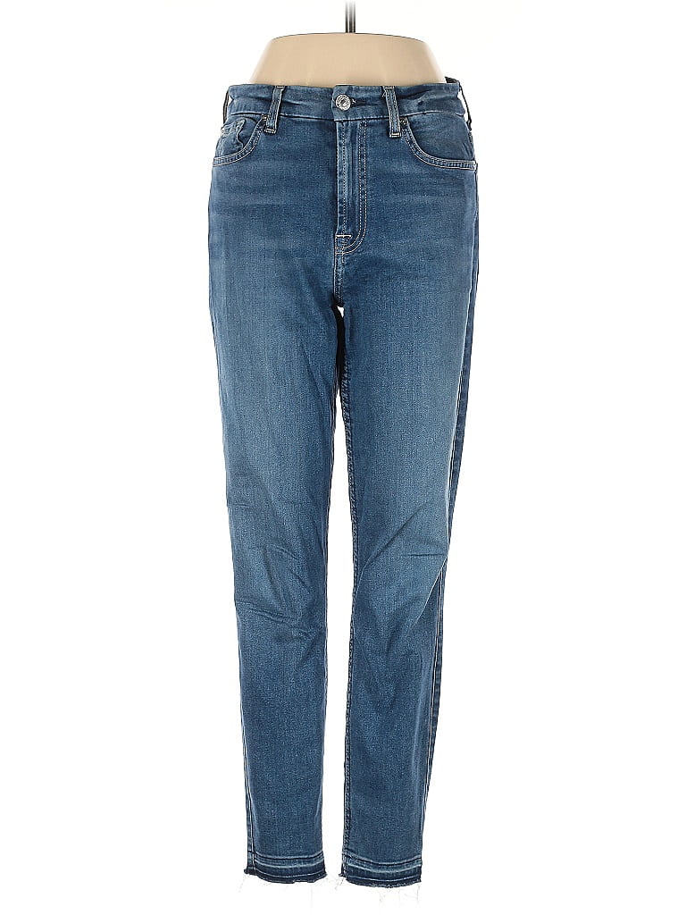 7 For All Mankind Blue Jeans Size 27 waist - photo 1