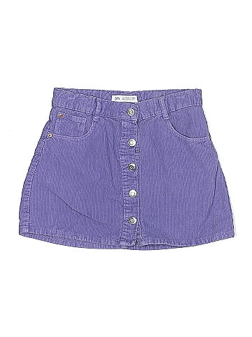 Zara Denim Skirt (view 1)