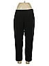 J.Crew Collection 100% Polyester Solid Black Dress Pants Size 8 - photo 1