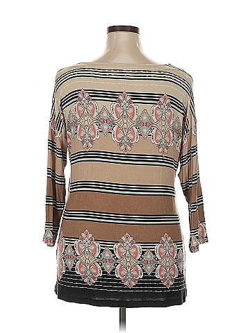 Dana Buchman 3/4 Sleeve T-Shirt (view 2)