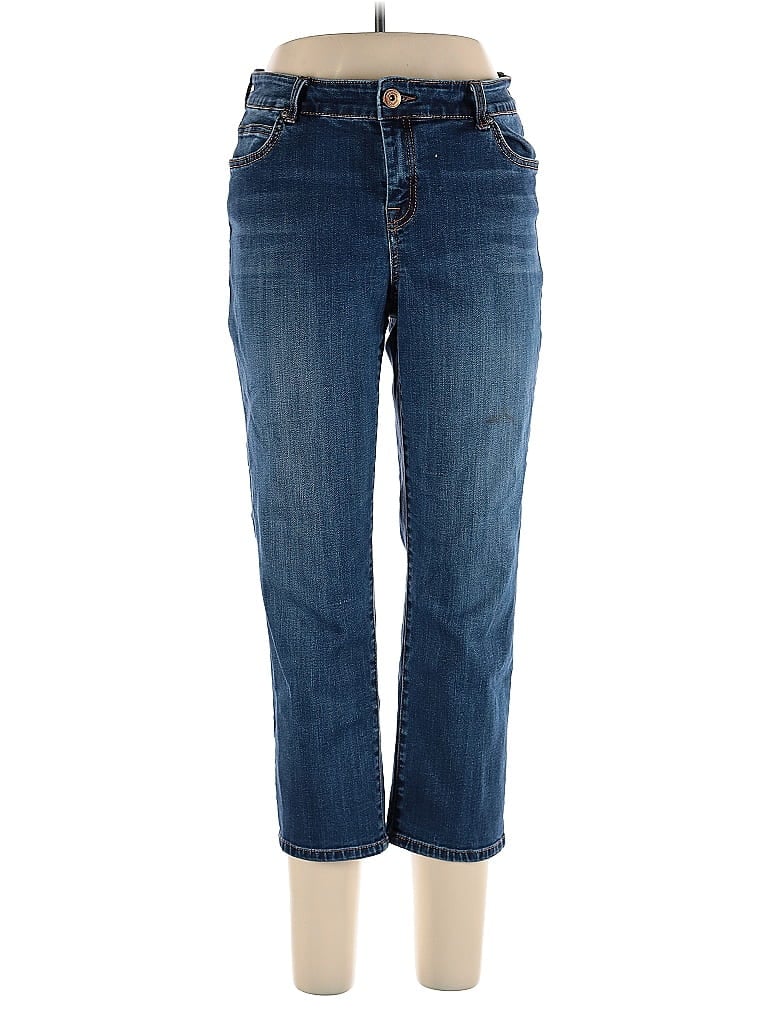 INC International Concepts Blue Jeans Size 10 - photo 1