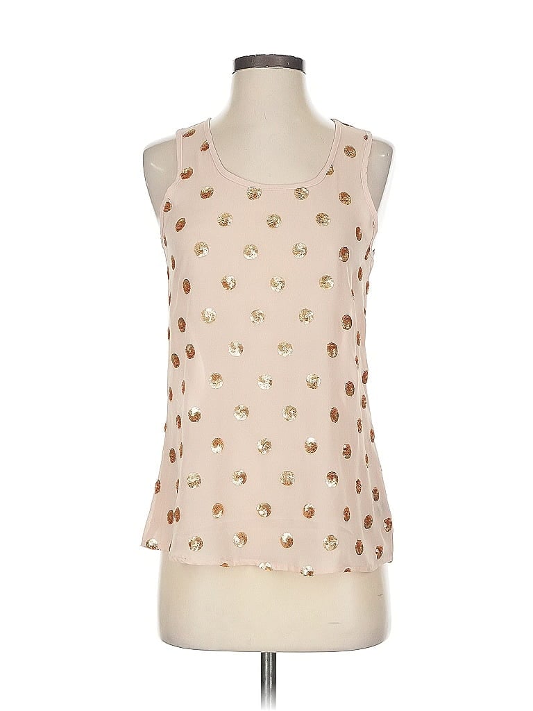 Pre-owned The Limited Sleeveless Blouse In Brown
