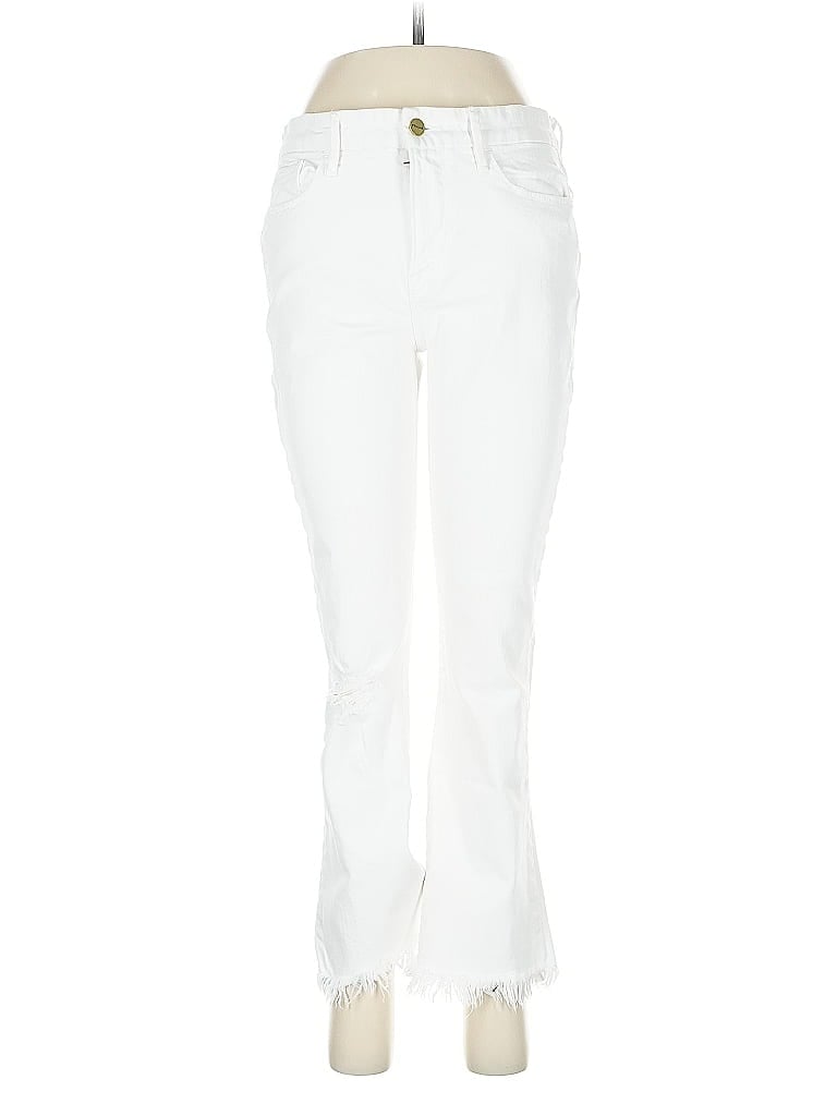 FRAME Denim White Jeans Size 29 waist - photo 1