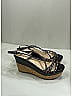 Prada 100% Patent Leather Black Wedges Size EU 37 1/2 - photo 9