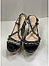 Prada 100% Patent Leather Black Wedges Size EU 37 1/2 - photo 3