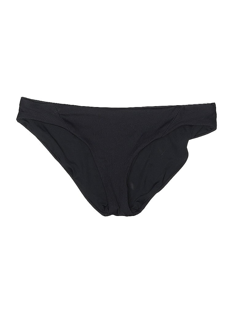 Becca Solid Black Swimsuit Bottoms Size M - photo 1