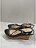 Prada 100% Patent Leather Black Wedges Size EU 37 1/2 - photo 4