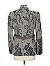 Armani Collezioni Paisley Gray Wool Blazer Size 10 - photo 2