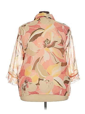 Alfred Dunner 3/4 Sleeve Blouse (view 2)