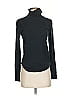 J.Crew 100% Cotton Black Long Sleeve Turtleneck Size S - photo 1
