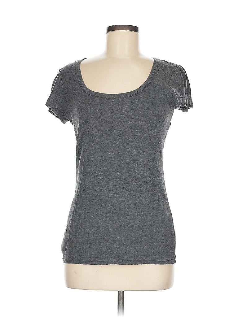 Juicy Couture 100% Cotton Gray Short Sleeve T-Shirt Size M - photo 1