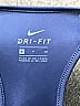 Nike 100% Polyester Blue Active Tank Size S - photo 3