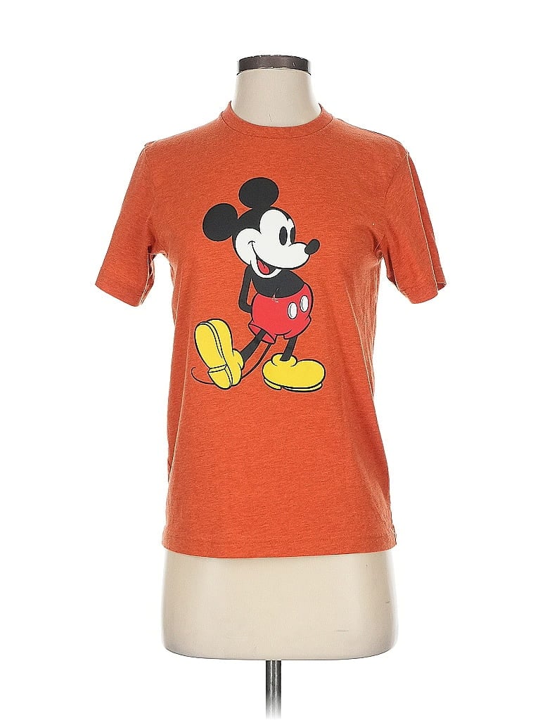 UT for Uniqlo Orange Brown Short Sleeve T-Shirt Size XS - photo 1