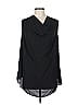 Veronica M. 100% Polyester Black Sleeveless Blouse Size L - photo 1