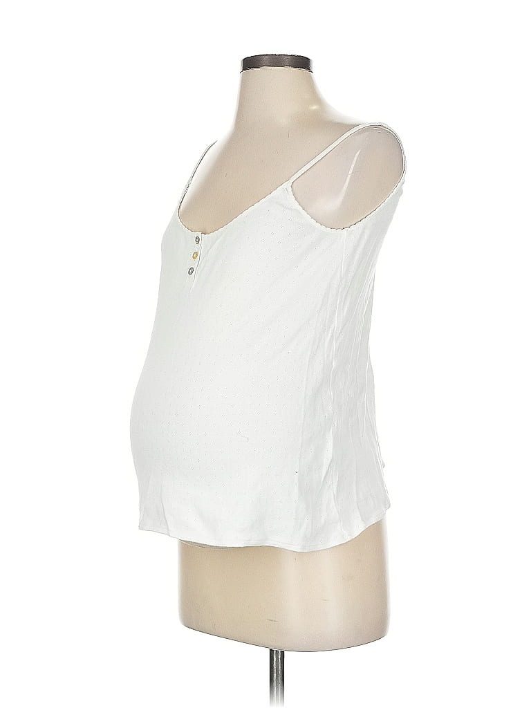 Hatch Solid White Ivory Tank Top Size XS - photo 1