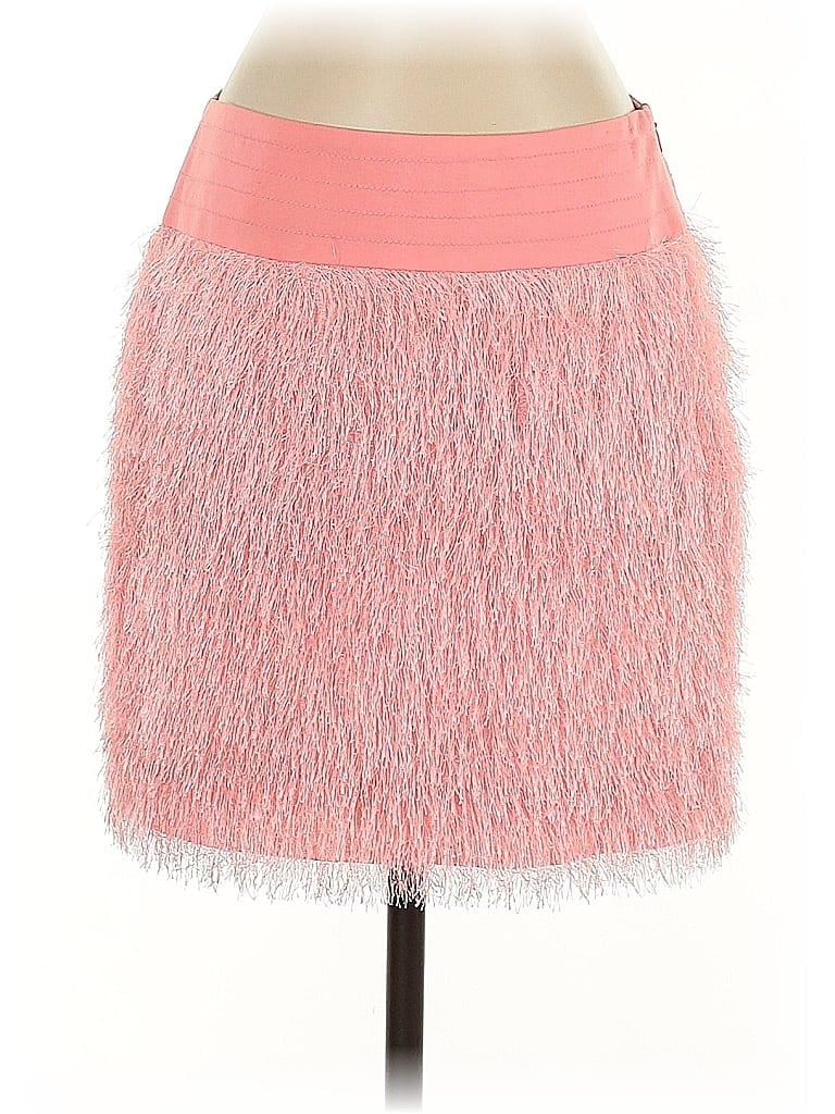 W by Worth 100% Polyester Pink Casual Skirt Size 2 - photo 1