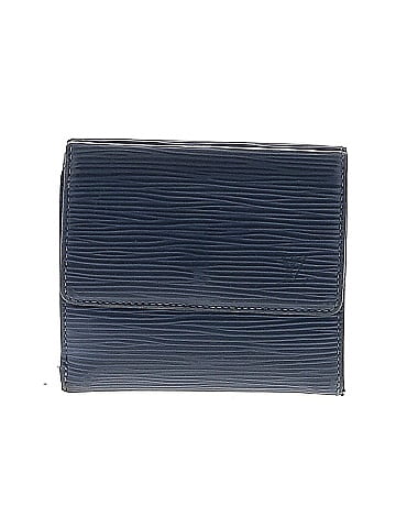 Louis Vuitton Vintage Myrtille Blue Epi Leather Elise Wallet (view 1)
