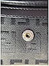 Fendi 100% Canvas Black Zucca Print Key Holder One size - photo 7