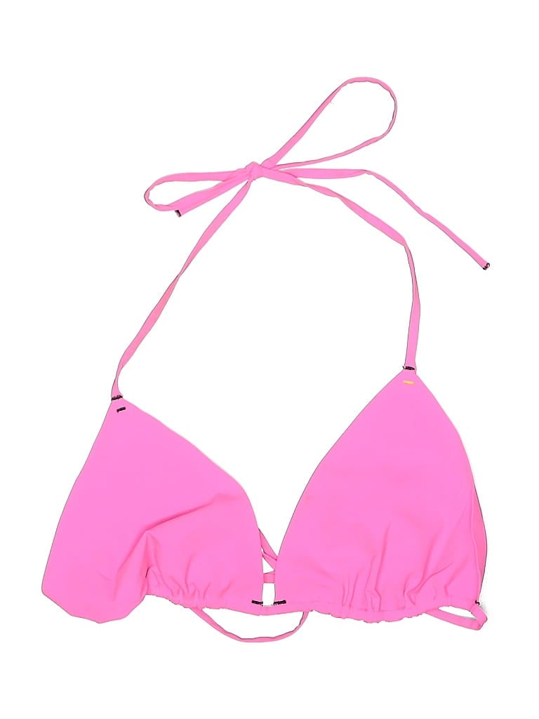 Hurley Solid Pink Swimsuit Top Size L - photo 1