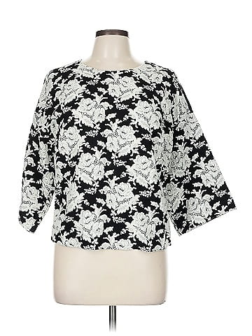 Tibi 3/4 Sleeve Blouse (view 1)