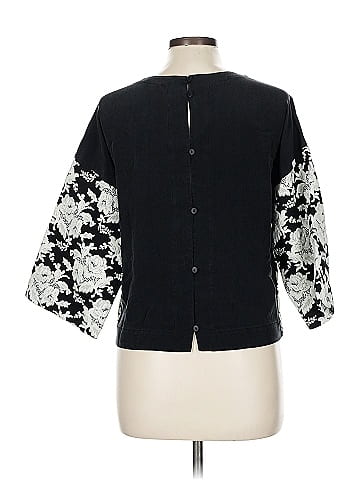 Tibi 3/4 Sleeve Blouse (view 2)