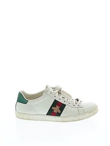 Gucci Leather Ace Sneakers (view 1)