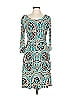 En Focus Studio Teal 3/4 Sleeve Top Size 12 - photo 1