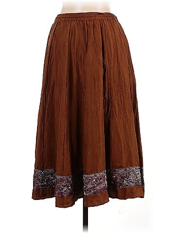Apostrophe Silk Skirt (view 2)